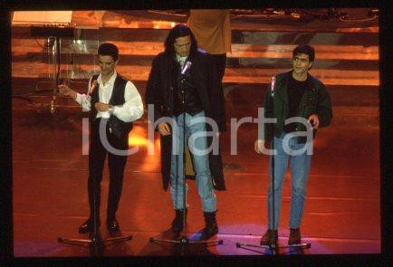 BUNGARO Marco CONIDI & Rosario DI BELLA - SANREMO 1991 * 35 mm vintage slide 12