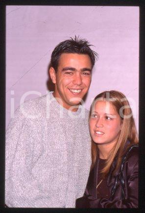Álvaro RECOBA & Lorena INTER MILAN footballer 1999 ca * 35 mm vintage slide 4