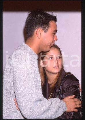 Álvaro RECOBA & Lorena INTER MILAN footballer 1999 ca * 35 mm vintage slide 5