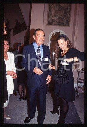 35mm vintage slide* 1997 ITALY Christiaan BARNARD cardiac surgeon and wife (24)