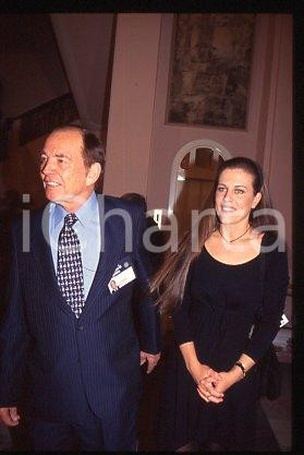 35mm vintage slide* 1997 ITALY Christiaan BARNARD cardiac surgeon and wife (30)