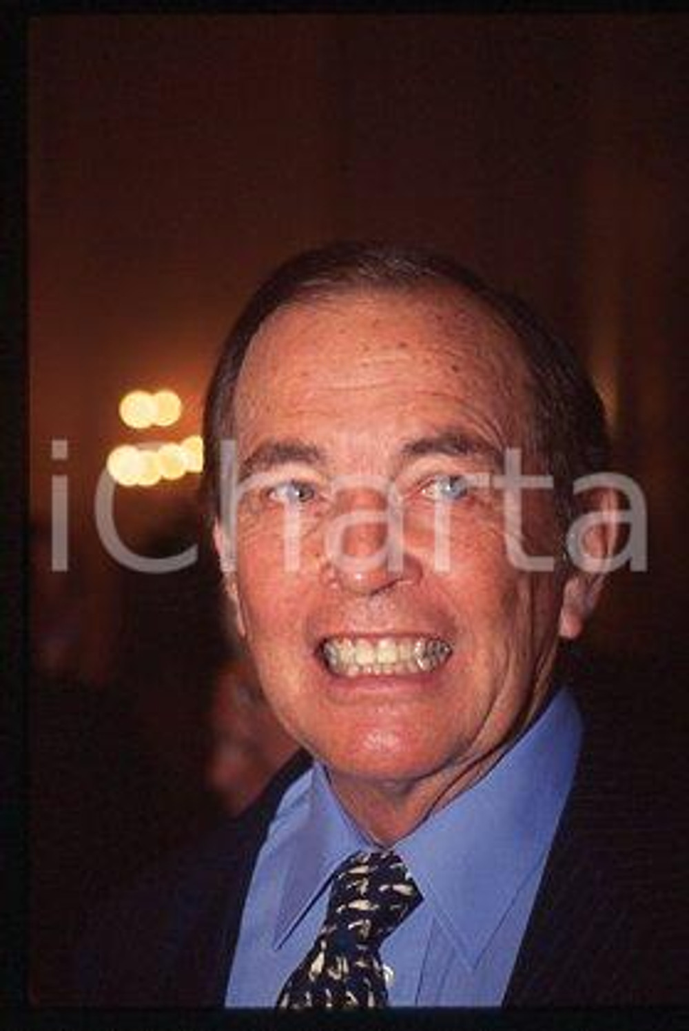 35mm vintage slide* 1997 ITALY Christiaan BARNARD cardiac surgeon (45)