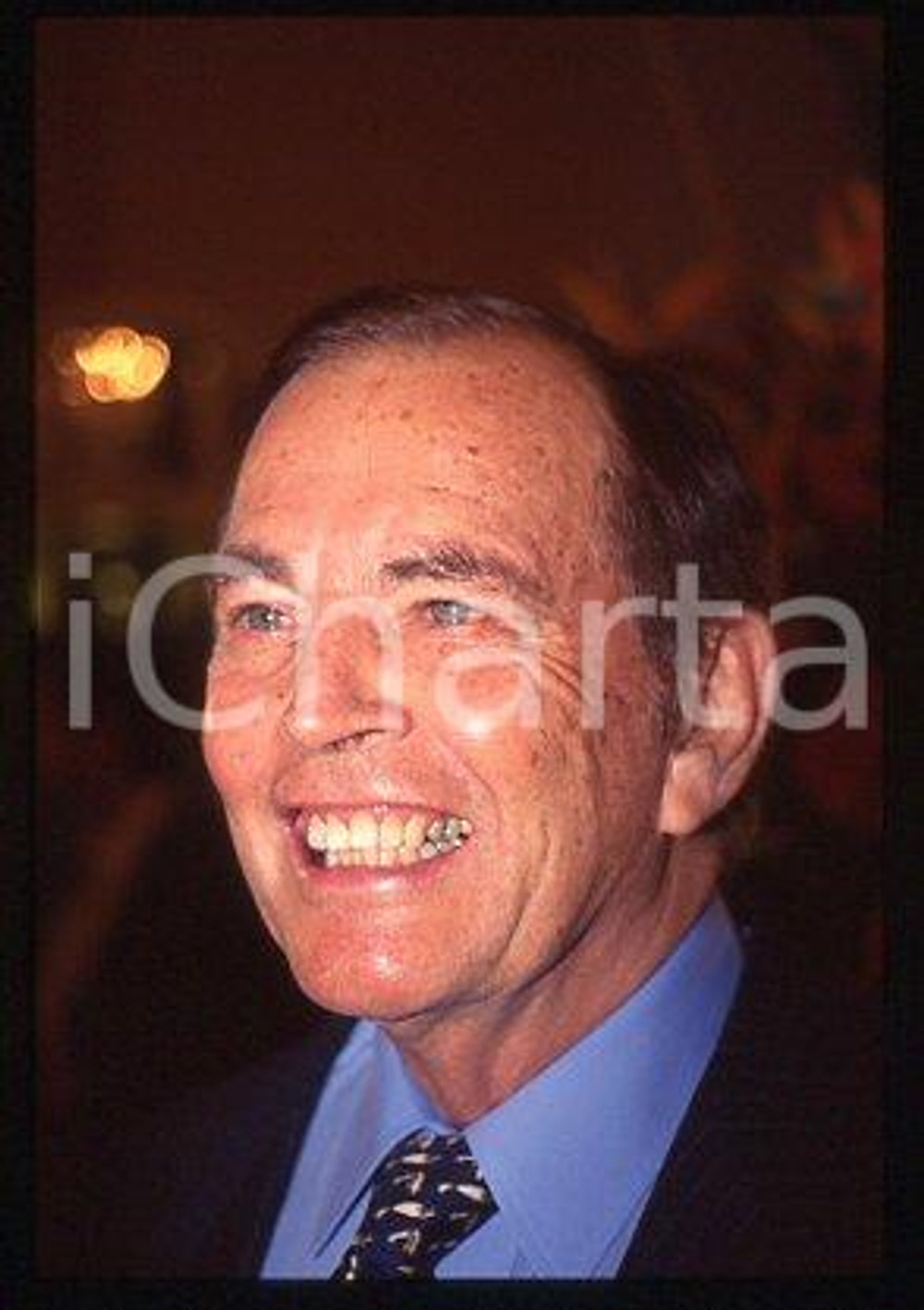 35mm vintage slide* 1997 ITALY Christiaan BARNARD cardiac surgeon (46)