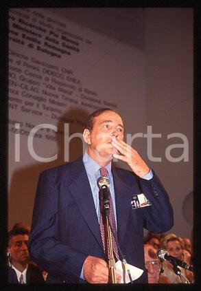 35mm vintage slide* 1997 ca ITALY Christiaan BARNARD cardiac surgeon (63)