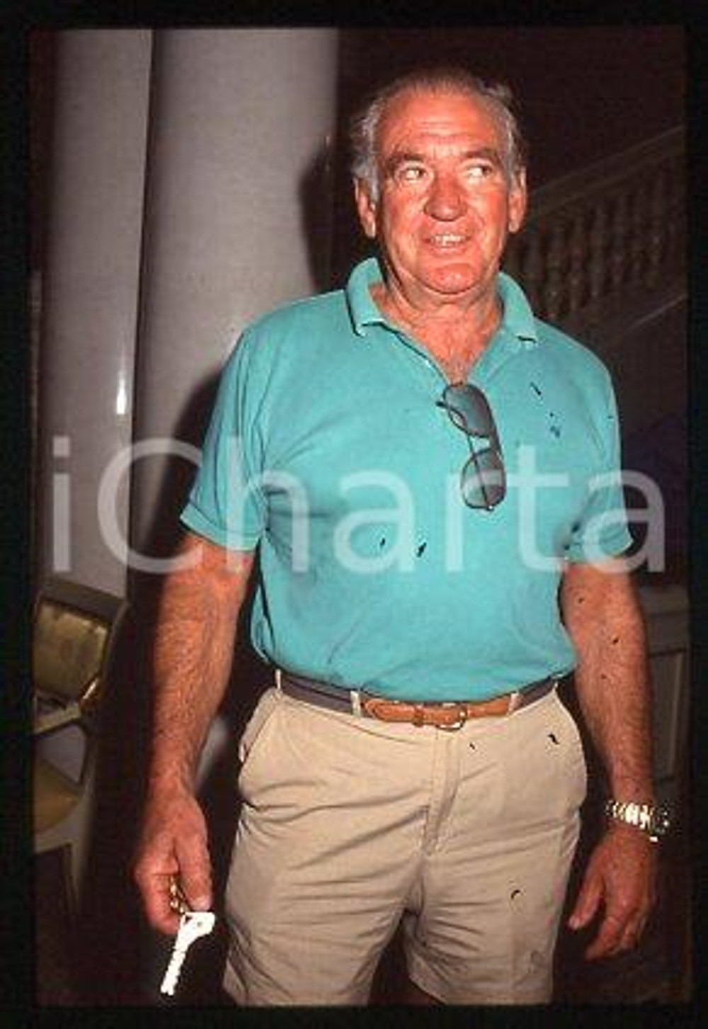 35mm vintage slide* 1999 ca ITALY Rod TAYLOR Australian actor (1)