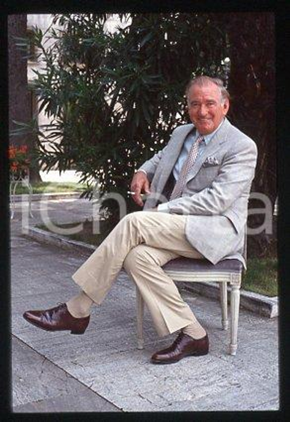 35mm vintage slide* 1999 ca ITALY Rod TAYLOR Australian actor (62)