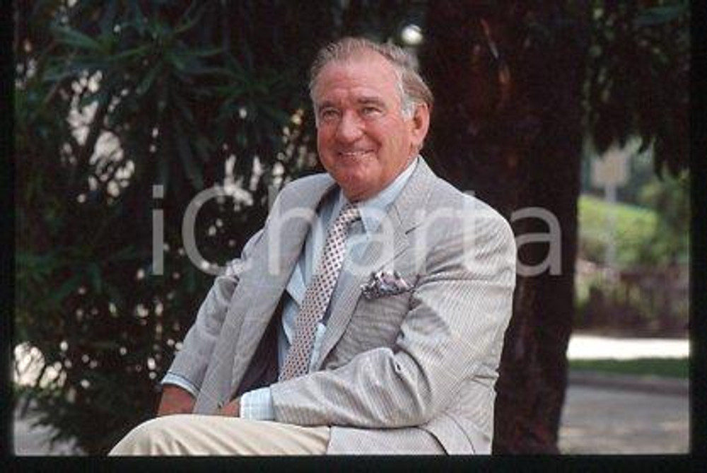 35mm vintage slide* 1999 ca ITALY Rod TAYLOR Australian actor (66)