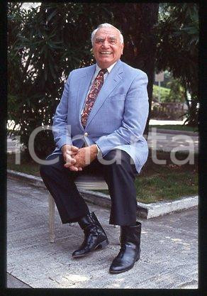35mm vintage slide* 1999 ca ITALY Ernest BORGNINE American actor (6)