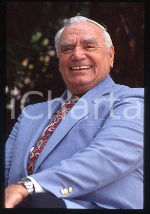 35mm vintage slide* 1999 ca ITALY Ernest BORGNINE American actor (25)