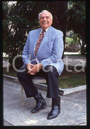 35mm vintage slide* 1999 ca ITALY Ernest BORGNINE American actor (27)