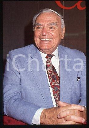35mm vintage slide* 1999 ca ITALY Ernest BORGNINE American actor (28)