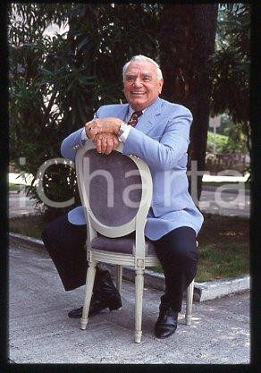 35mm vintage slide* 1999 ca ITALY Ernest BORGNINE American actor (29)