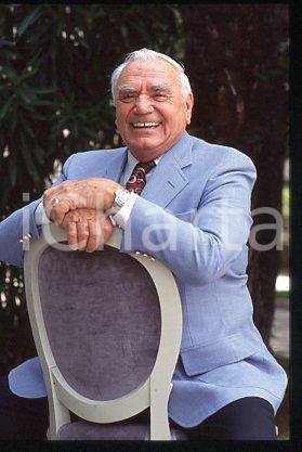 35mm vintage slide* 1999 ca ITALY Ernest BORGNINE American actor (48)