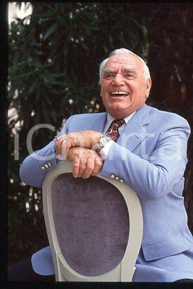 35mm vintage slide* 1999 ca ITALY Ernest BORGNINE American actor (49)