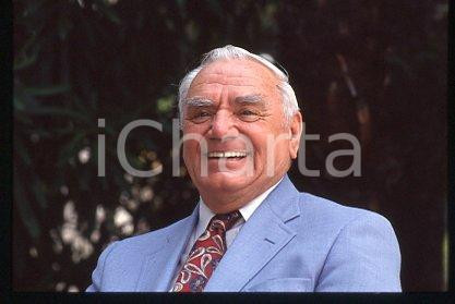 35mm vintage slide* 1999 ca ITALY Ernest BORGNINE American actor (55)