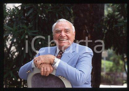 35mm vintage slide* 1999 ca ITALY Ernest BORGNINE American actor (56)