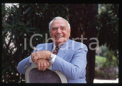 35mm vintage slide* 1999 ca ITALY Ernest BORGNINE American actor (57)