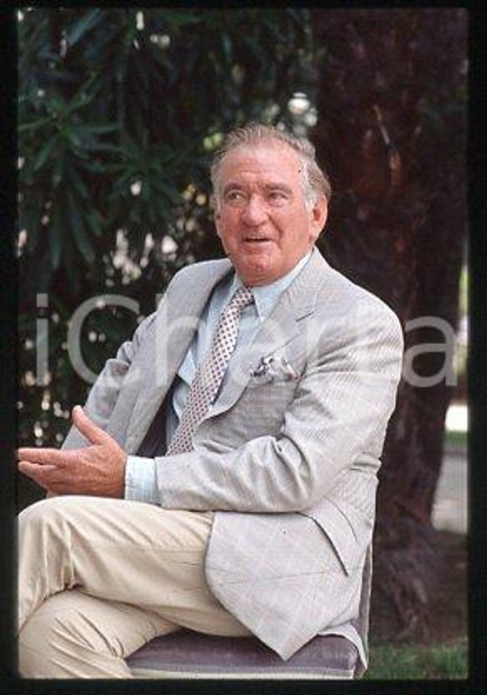 35mm vintage slide* 1999 ca ITALY Rod TAYLOR Australian actor (67)