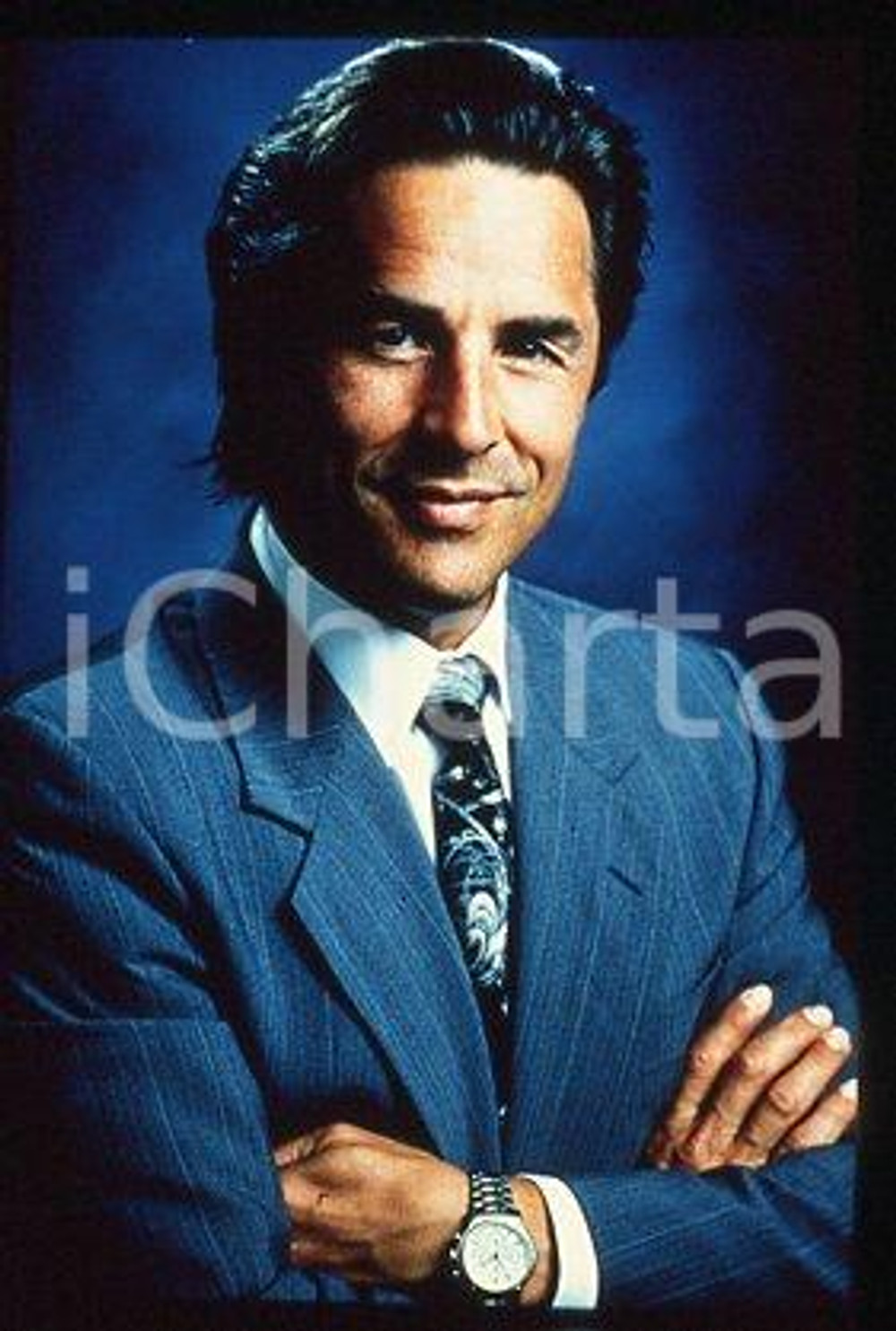 35mm vintage slide* 1990 ca CINEMA Don JOHNSON American actor (1)