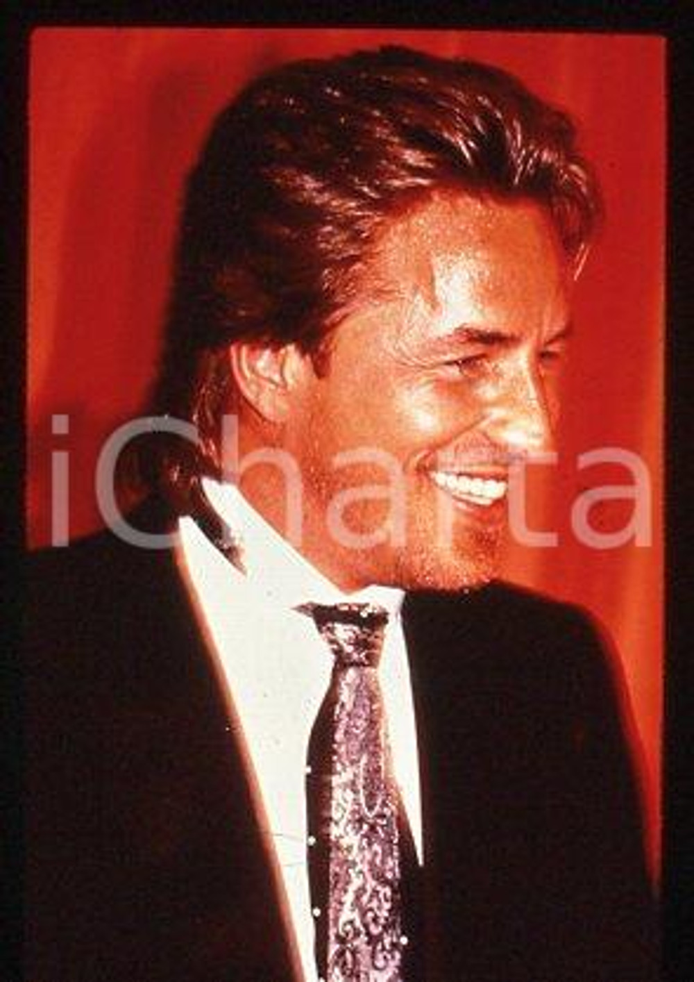 35mm vintage slide* 1986 BEVERLY HILLS GOLDEN GLOBE AWARDS Don JOHNSON Actor (3)