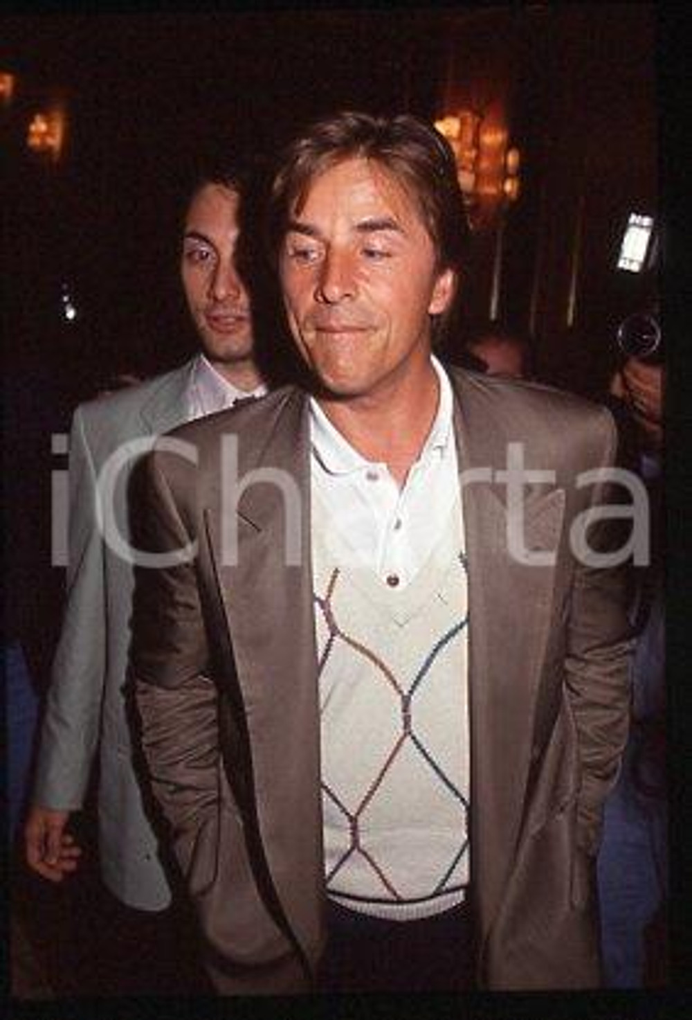 35mm vintage slide* 1998 ca CINEMA Don JOHNSON American actor (68)