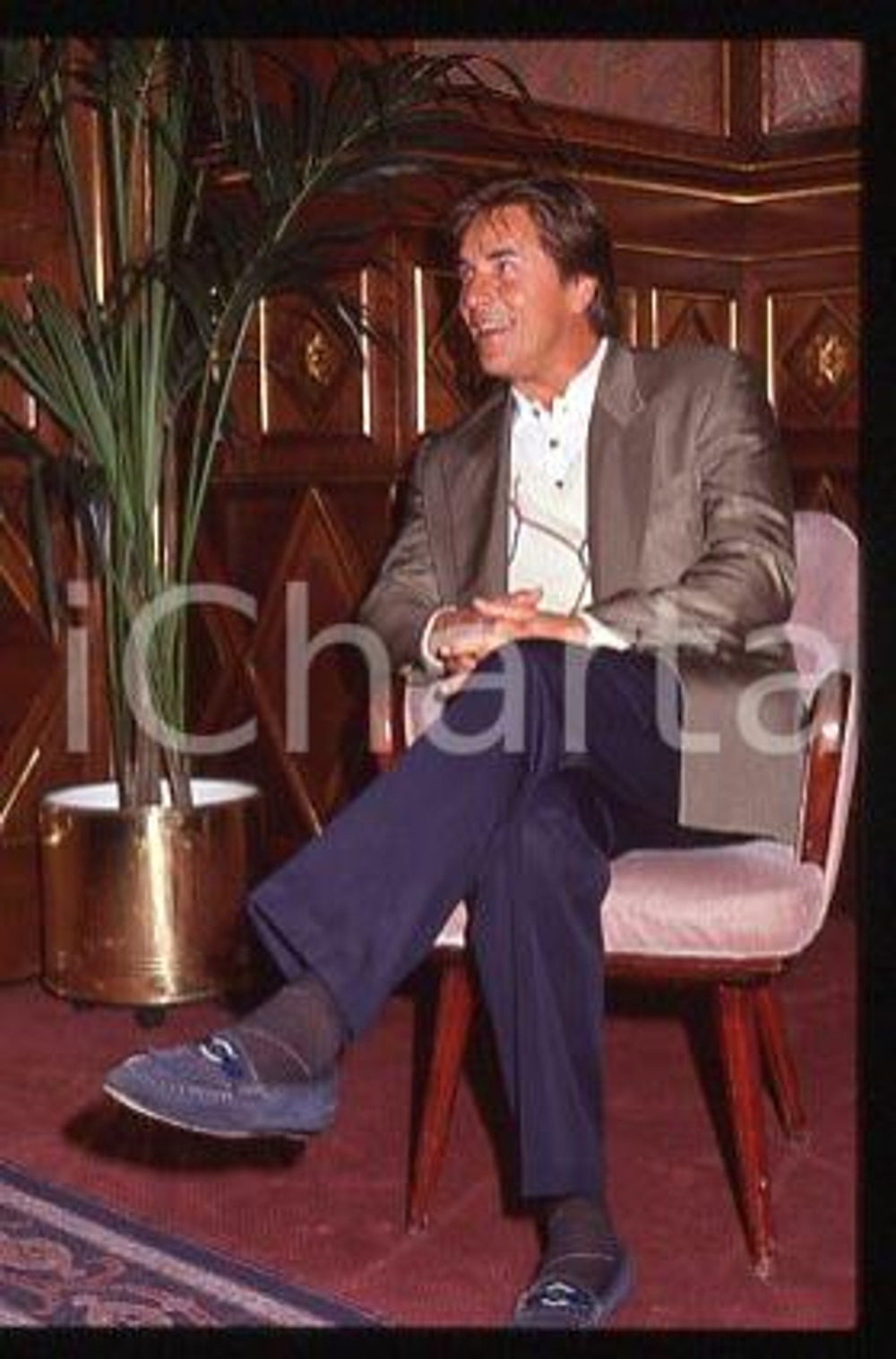 35mm vintage slide* 1998 ca CINEMA Don JOHNSON American actor (70)