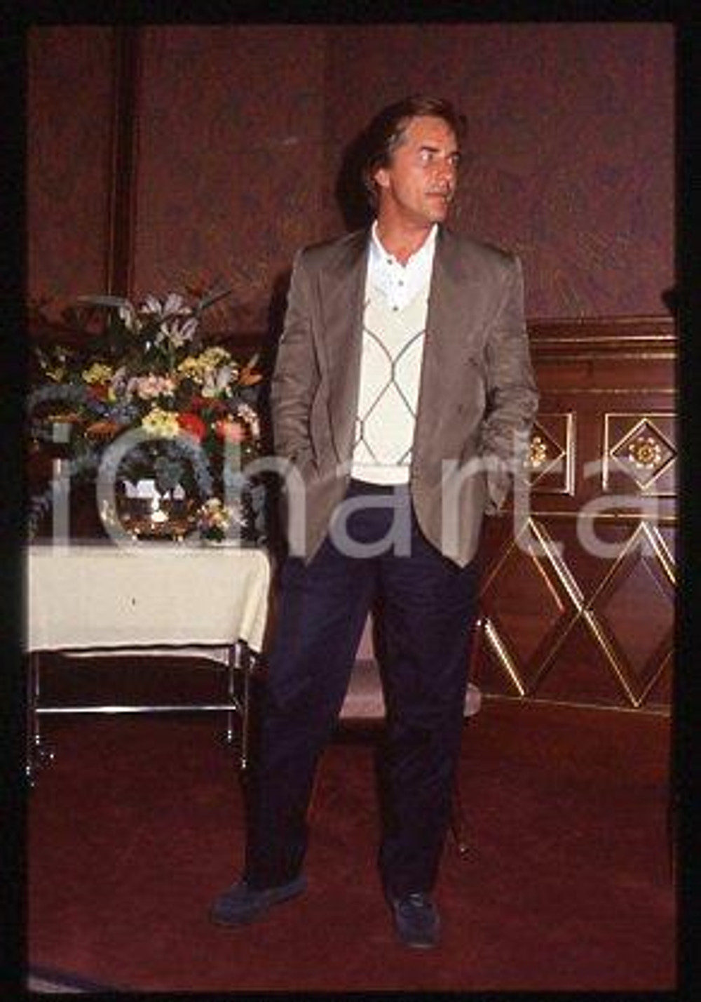 35mm vintage slide* 1998 ca CINEMA Don JOHNSON American actor (71)
