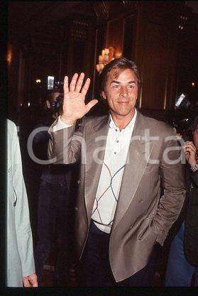 35mm vintage slide* 1998 ca CINEMA Don JOHNSON American actor (78)