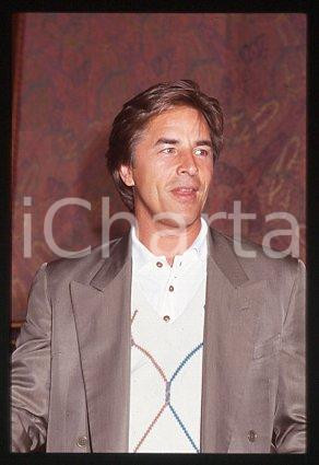35mm vintage slide* 1998 ca CINEMA Don JOHNSON American actor (81)