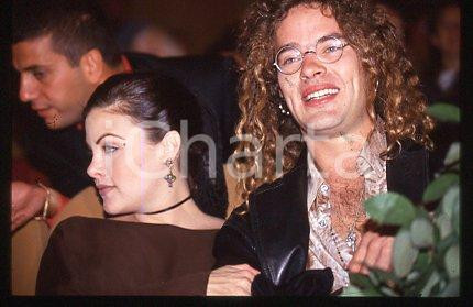 35mm vintage slide* 1994ca THREE OF HEARTS Toulouse HALLYDAY, Sherilyn FENN (26)