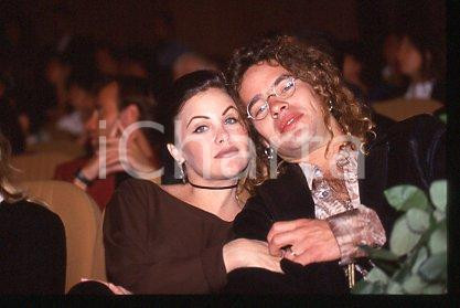 35mm vintage slide* 1994ca THREE OF HEARTS Toulouse HALLYDAY, Sherilyn FENN (27)