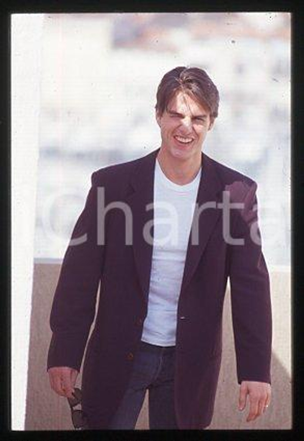 35mm vintage slide* 1992 CANNES Film Festival Tom CRUISE American actor (25)