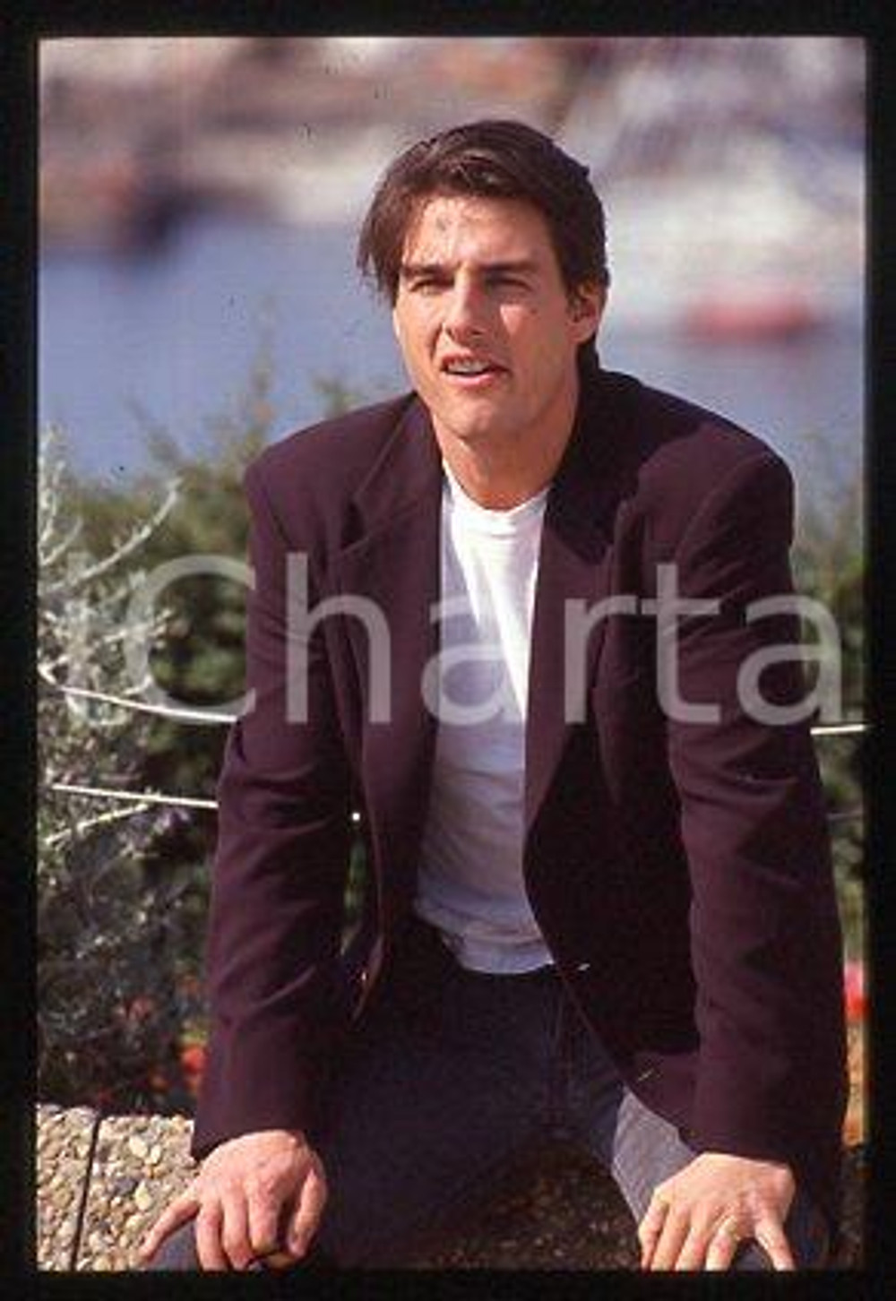 35mm vintage slide* 1992 CANNES Film Festival Tom CRUISE American actor (27)