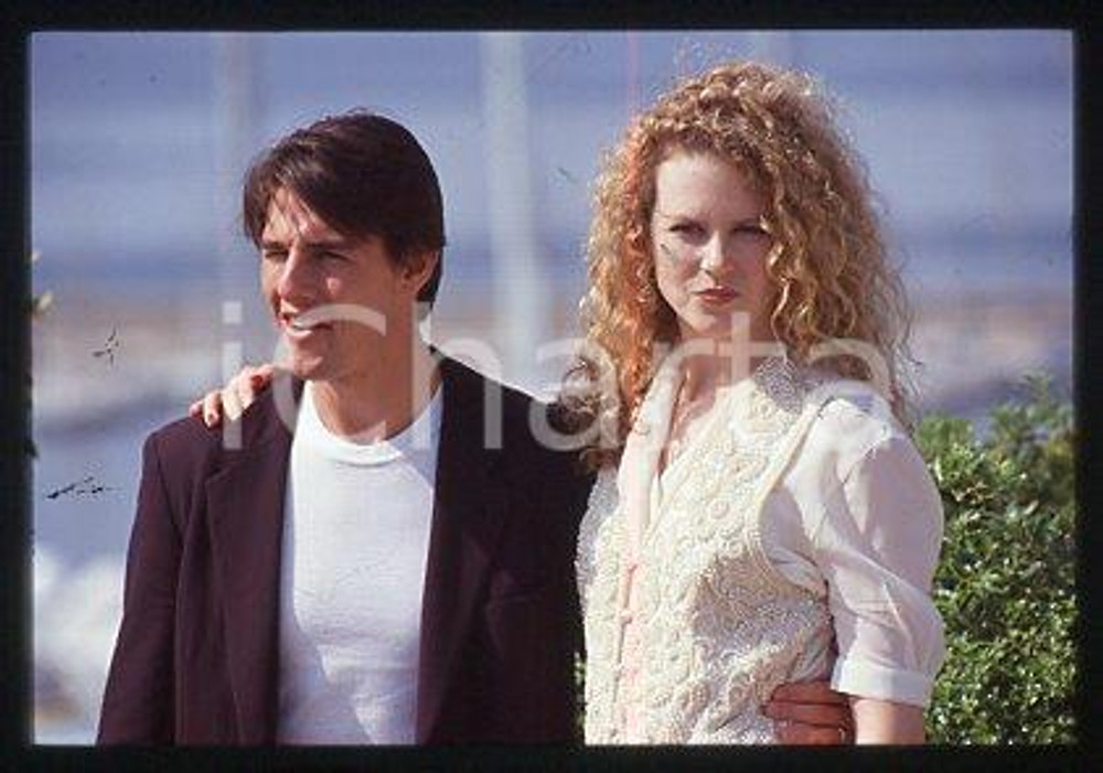 35mm vintage slide* 1992 CANNES Tom CRUISE & Nicole KIDMAN - "FAR AND AWAY" (43)