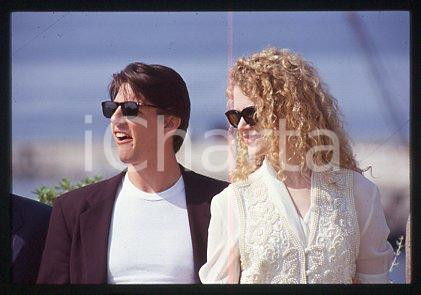 35mm vintage slide* 1992 CANNES Tom CRUISE & Nicole KIDMAN - "FAR AND AWAY" (46)