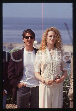 35mm vintage slide* 1992 CANNES Tom CRUISE & Nicole KIDMAN - "FAR AND AWAY" (48)