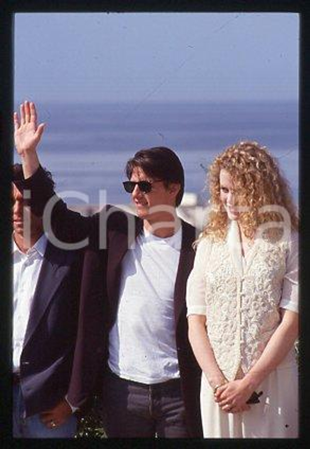 35mm vintage slide* 1992 CANNES Tom CRUISE & Nicole KIDMAN - "FAR AND AWAY" (55)