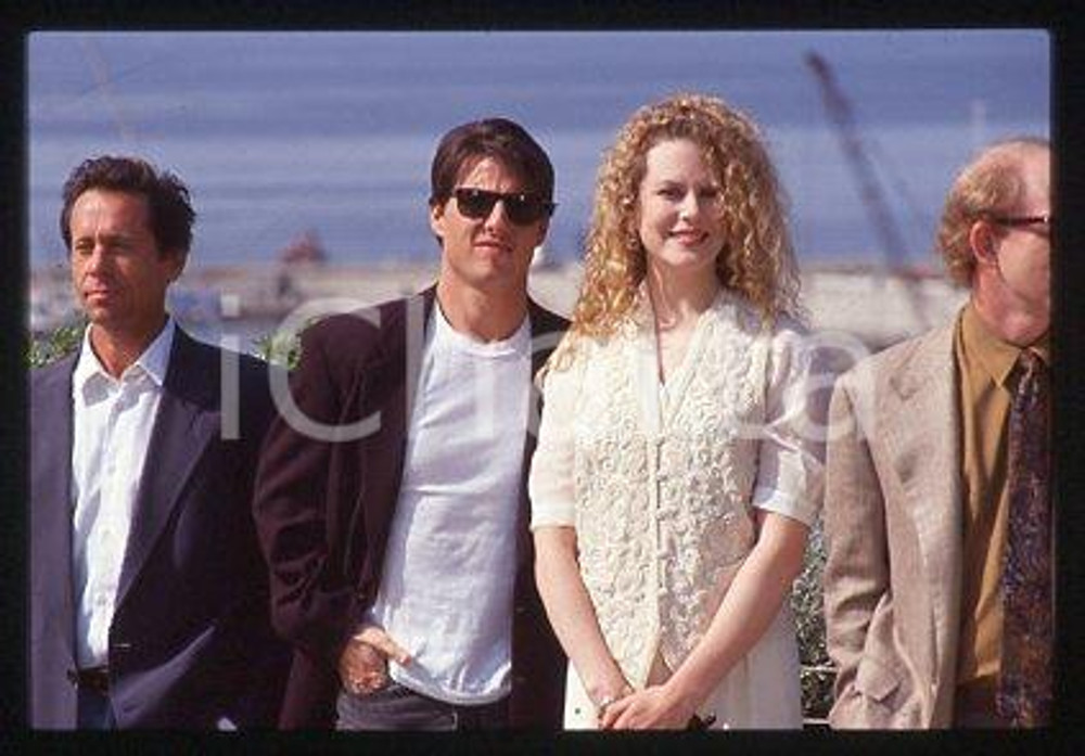 35mm vintage slide* 1992 CANNES Tom CRUISE & Nicole KIDMAN - "FAR AND AWAY" (72)