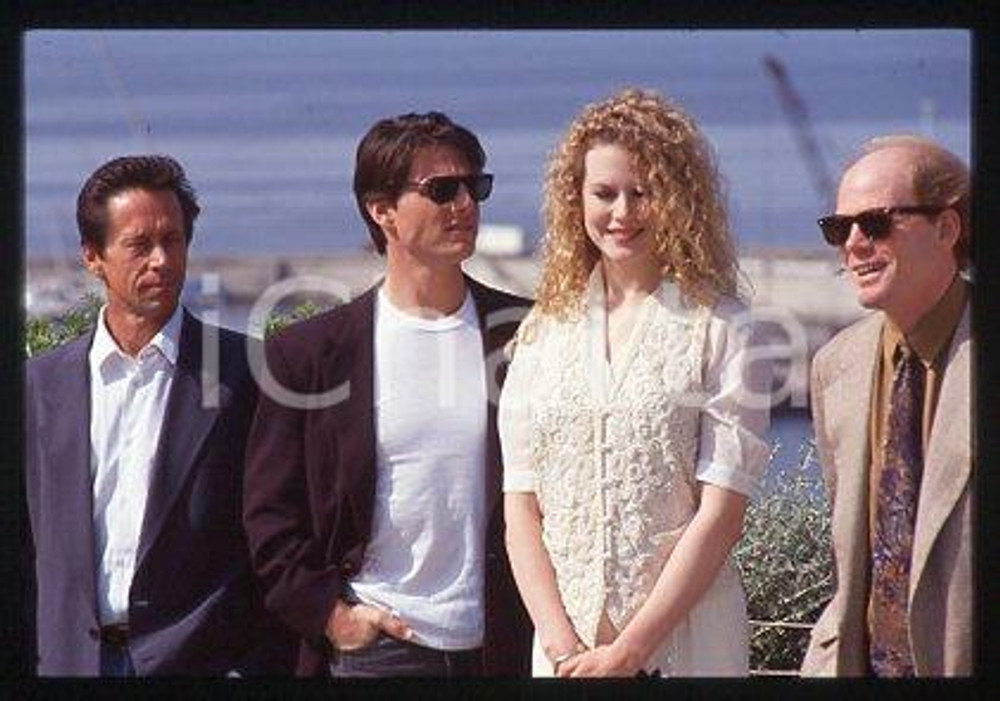 35mm vintage slide* 1992 CANNES Tom CRUISE & Nicole KIDMAN - "FAR AND AWAY" (74)