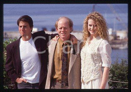 35mm vintage slide* 1992 CANNES Tom CRUISE & Nicole KIDMAN, Ron HOWARD "FAR"(86)