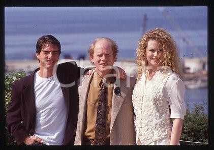 35mm vintage slide* 1992 CANNES Tom CRUISE & Nicole KIDMAN, Ron HOWARD "FAR"(89)