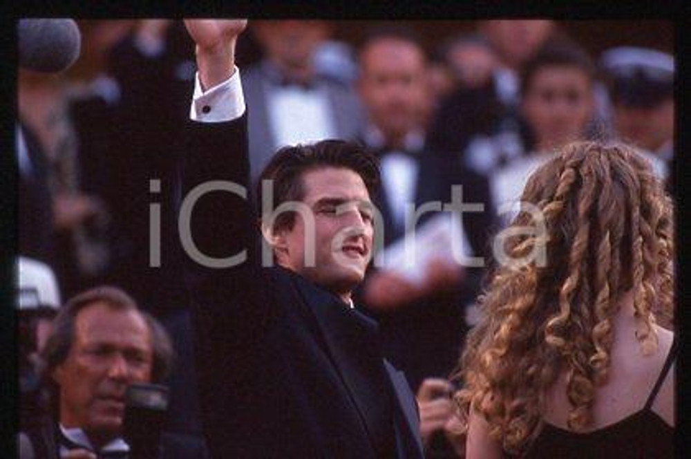 35mm vintage slide* 1992 CANNES Film Festival Tom CRUISE American actor (129)