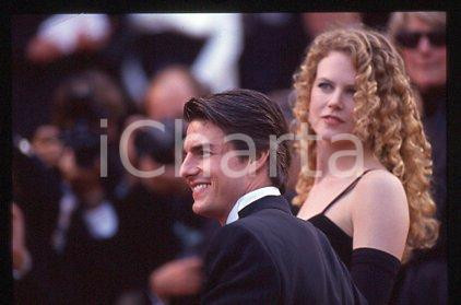 35mm vintage slide* 1992 CANNES Film Festival Tom CRUISE & Nicole KIDMAN (136)