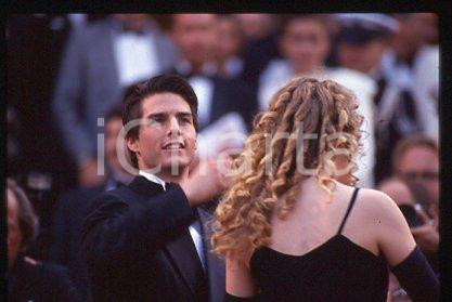 35mm vintage slide* 1992 CANNES Film Festival Tom CRUISE & Nicole KIDMAN (149)