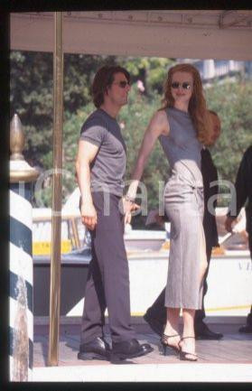 35mm vintage slide* 1999 VENIS Film Festival Tom CRUISE & Nicole KIDMAN (208)