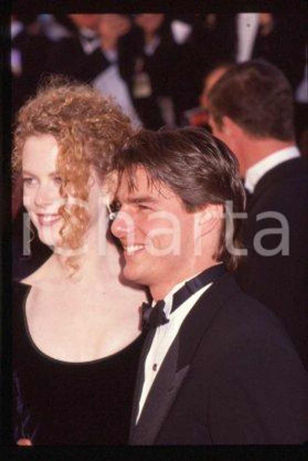 35mm vintage slide* 1991 LOS ANGELES - AWARDS Tom CRUISE & Nicole KIDMAN (299)