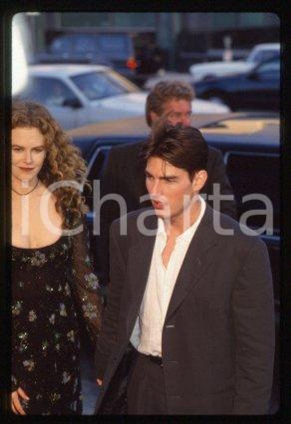 35mm vintage slide* 1993 BEVERLY HILLS Tom CRUISE & Nicole KIDMAN (390)