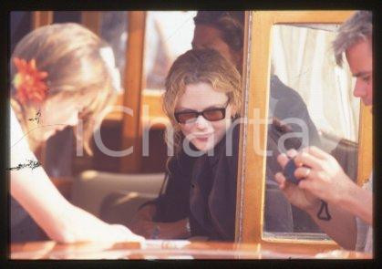 35mm vintage slide* 1996 VENICE FILM FESTIVAL Nicole KIDMAN Boat trip (408)