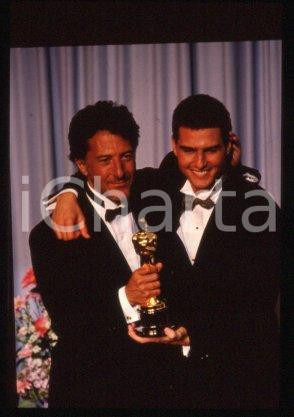 35mm vintage slide* 1989 LOS ANGELES - AWARDS Tom CRUISE & Dustin HOFFMAN (456)
