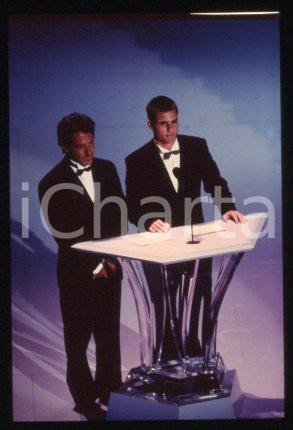 35mm vintage slide* 1989 LOS ANGELES - AWARDS Tom CRUISE & Dustin HOFFMAN (458)